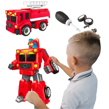 AUTO / ROBOT TOYS FOR BOYS STRAŻ POŻARNA