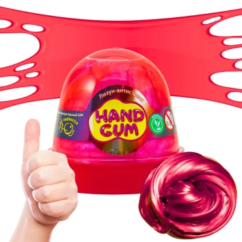 Slime Hand Gum Metaliczny Glutek Antystresowy Masa Sensoryczna 120G