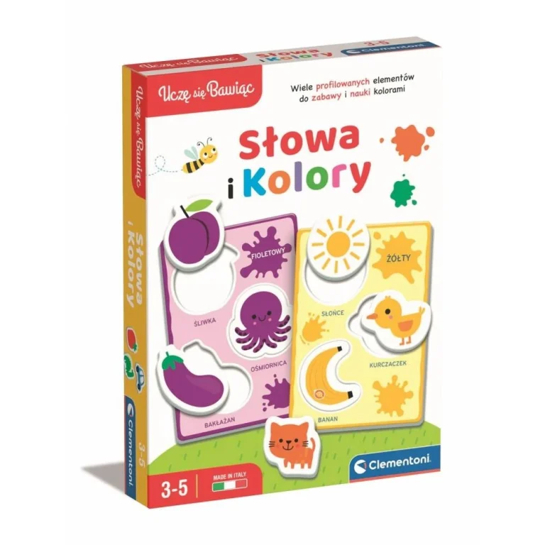 Gra edukacyjna Słowa i Kolory CLEMENTONI 50760 CLM