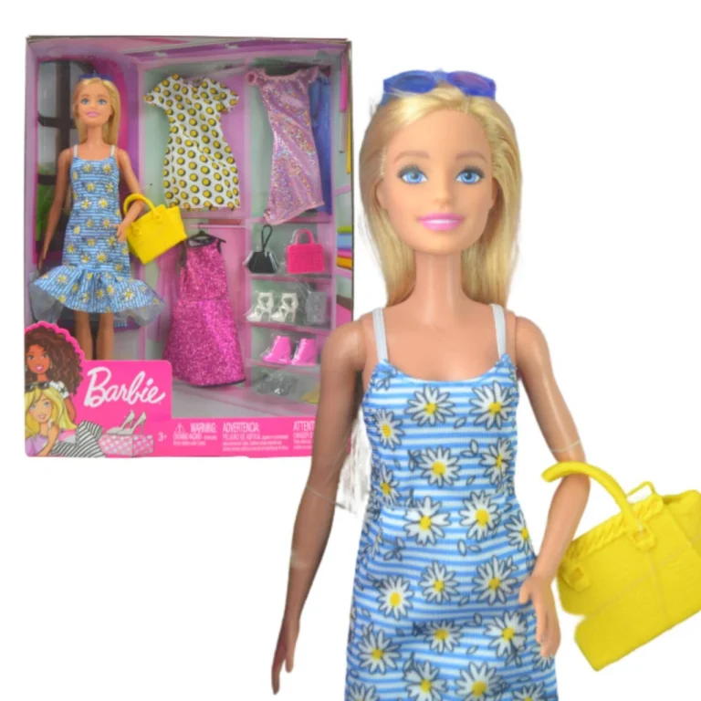 Barbie lalka blond impreza GDJ40