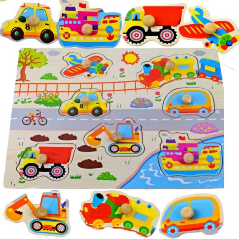 Puzzle Pojazdy A-3028