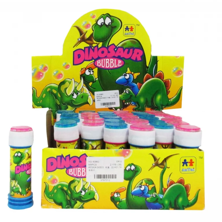 BAŃKI DINOZAURY LABIRYNT 55ml 1szt