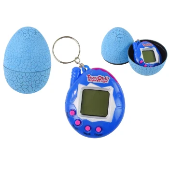 Tamagotchi w Jajku Gra Elektroniczne Zwierzątko Niebieskie