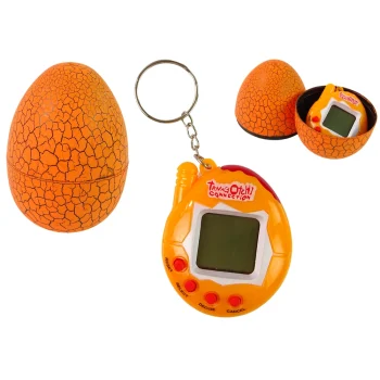 Tamagotchi w Jajku Gra Elektroniczne Zwierzątko Pomarańczowe