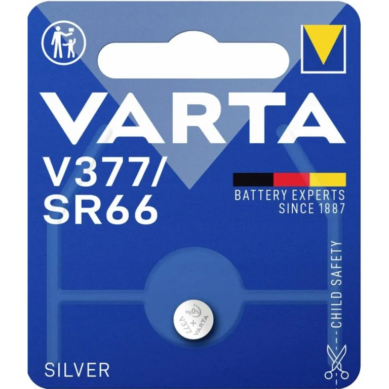 BATERIA ZEGARKOWA SREBROWA VARTA V377 BL/1 24mAh