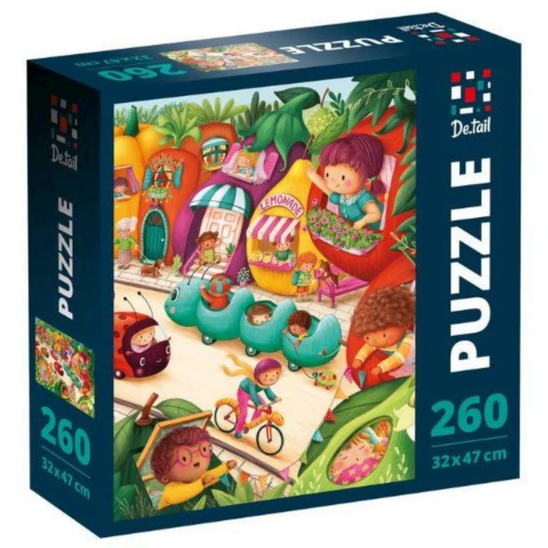 Puzzle "Miasto Owoców" Układanka Dla Dzieci I Dorosłych 260 Elementów