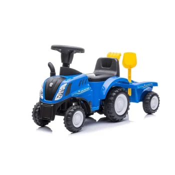 Ciągnik New Holland w kolorze niebieskim