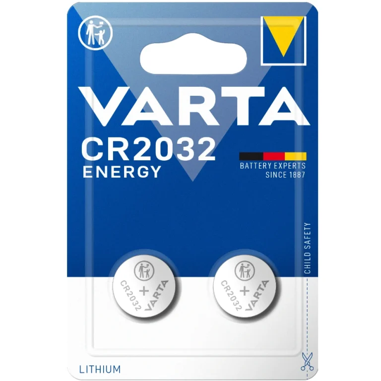 BATERIE LITOWE VARTA ENERGY CR2032/2 SZT. 230mAh