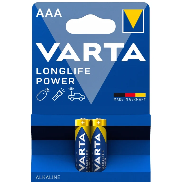 BATERIE ALKALICZNE VARTA LR03 LONGLIFE POWER BL/2