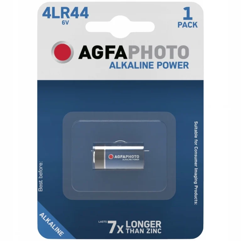 1x BATERIA  AGFAPHOTO ALARMOWA 4LR44 6V ALKALICZNA