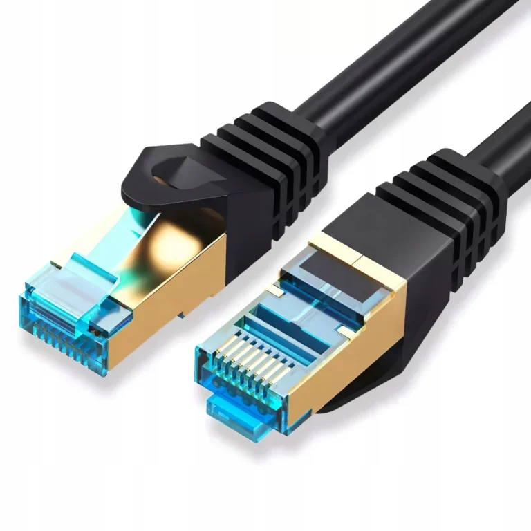 KABEL SIECIOWY LAN ZŁOTY MIEDŹ+ SFTP CAT7 3M RJ45