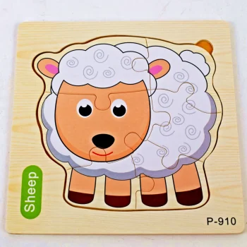 Puzzle drewniane Owca P-910