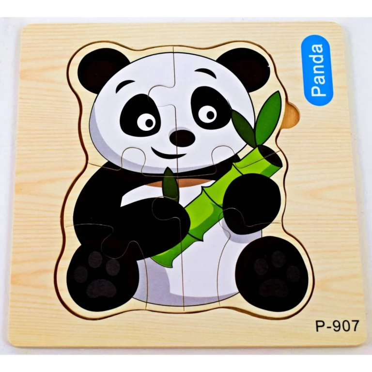 Puzzle drewniane Panda P-907