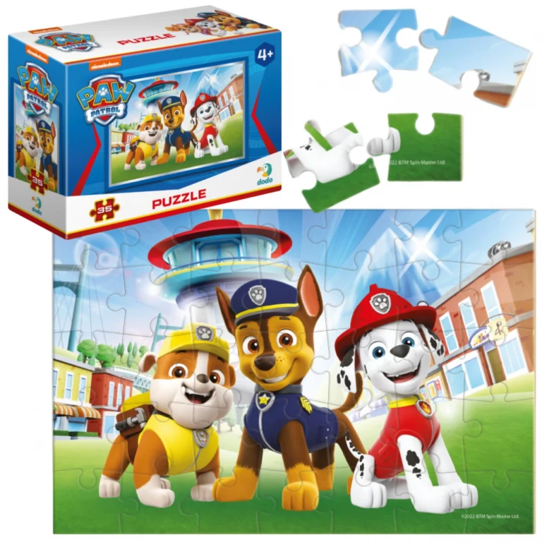 Puzzle Mini "Paw Patrol" 35 Elementów Układanka Dla Dzieci Psi Patrol