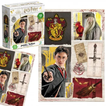 Puzzle Harry Potter „Gryffindor” Układanka Dla Dzieci I Dorosłych Magia