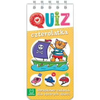 QUIZ CZTEROLATKA. OBRAZKOWE ZADANIA DLA  DZIECI