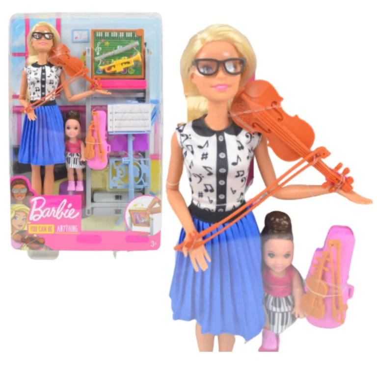 Barbie kariera Nauczycielka muzyki FXP18