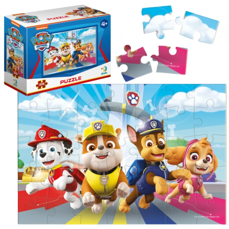 Puzzle Mini "Paw Patrol" 35 Elementów Układanka Dla Dzieci Psi Patrol