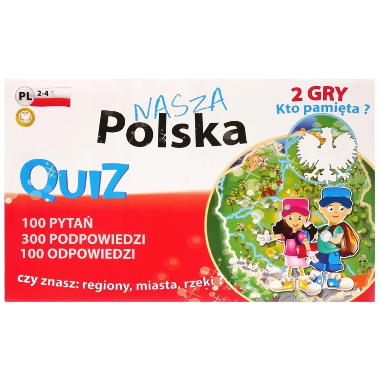 GRA QUIZ DLA RODZINY DZIECI PYTANIA NASZA POLSKA