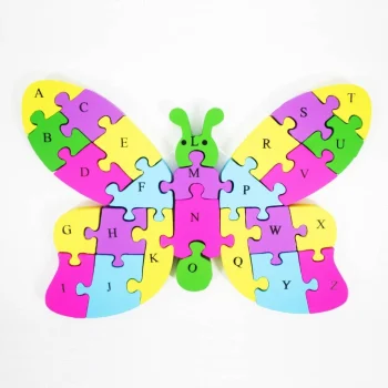 PUZZLE DREWNIANE MOTYL