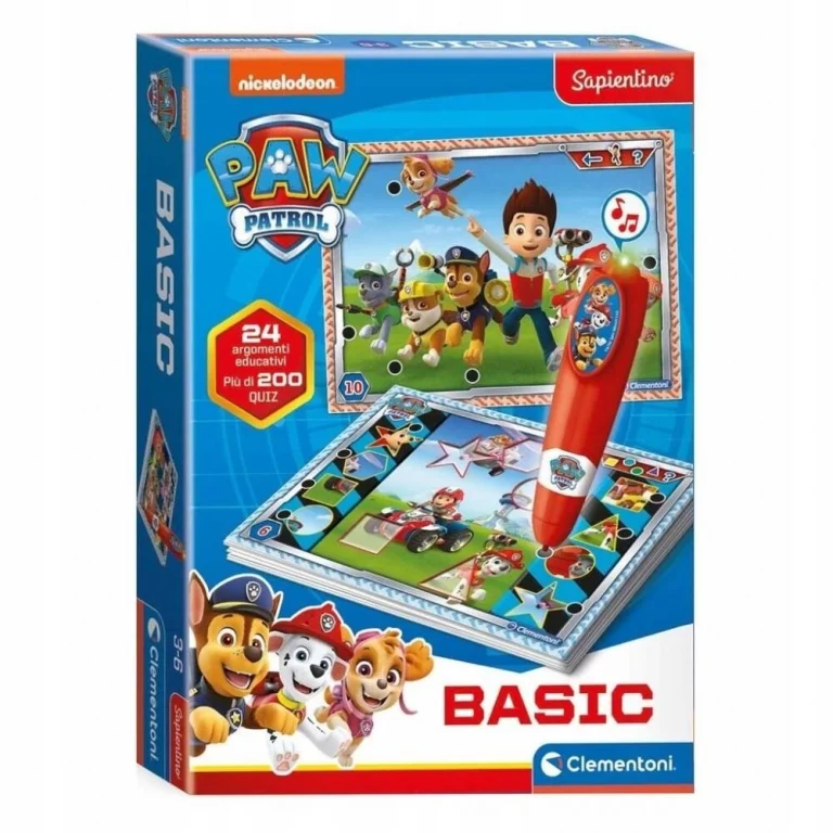 Gra edukacyjna Quizy Paw Patrol CLEMENTONI 16334 CLM