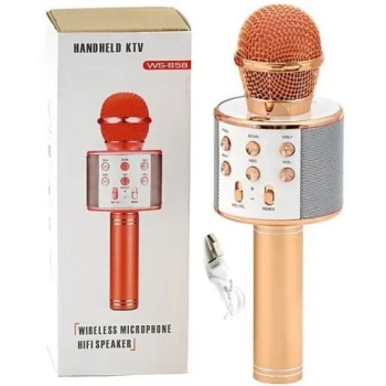 MIKROFON BEZPRZEWODOWY KARAOKE GŁOŚNIK BLUETOOTH