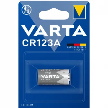 BATERIE LITOWE VARTA CR123 FOTO 1480 mAh 3V