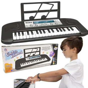 Elektryczne Organki Pianinko Keyboard Zestaw Muzyczny Instrument Dla Dzieci