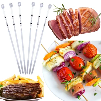 SZPILKI SZPIKULCE DO SZASZŁYKÓW MIĘSA GRILL 6 SZT.