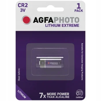 1x BATERIA FOTO AGFAPHOTO CR2 DLCR2 3V LITOWA