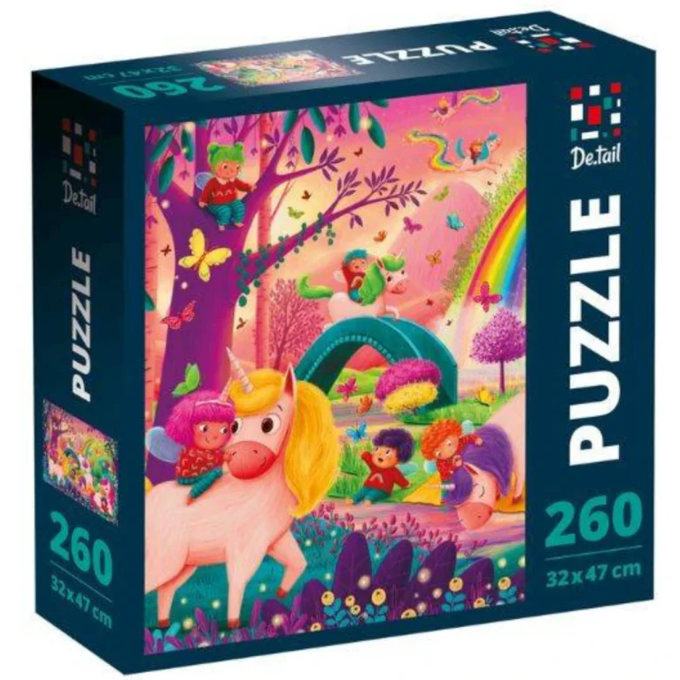 Puzzle "Świat Jednorożców" Układanka Dla Dzieci I Dorosłych 260 Elementów