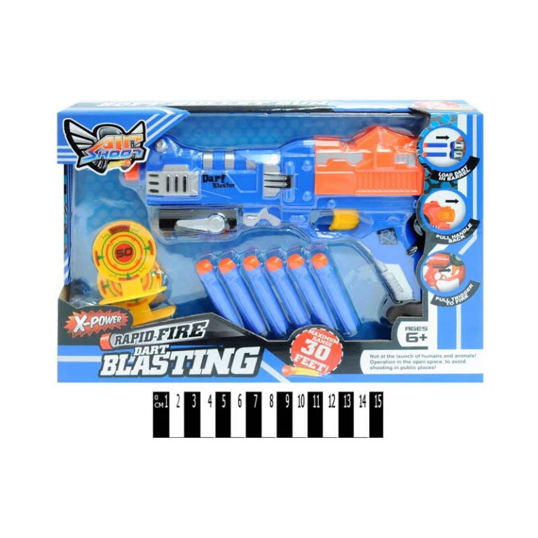 Zestaw pistolet ze strzalkami JL-3884A