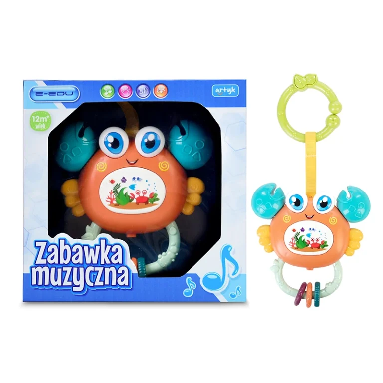 ZABAWKA MUZYCZNA E-EDU KRAB