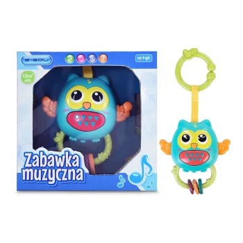 ZABAWKA MUZYCZNA E-EDU SOWA