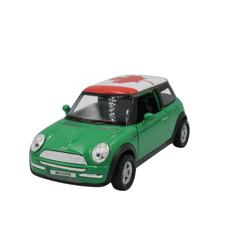 MODEL METALOWY WELLY MINI COOPER CANADA ROOF 1:34