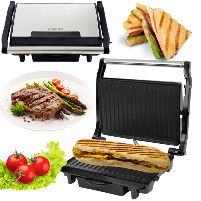 GRILL OPIEKACZ TOSTER DO KANAPEK MIĘSA PANINI TOST