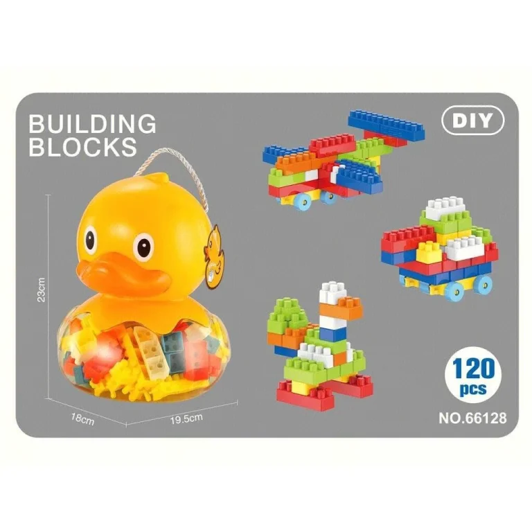 Cartoon Duck Boy Building Block (120PCS)