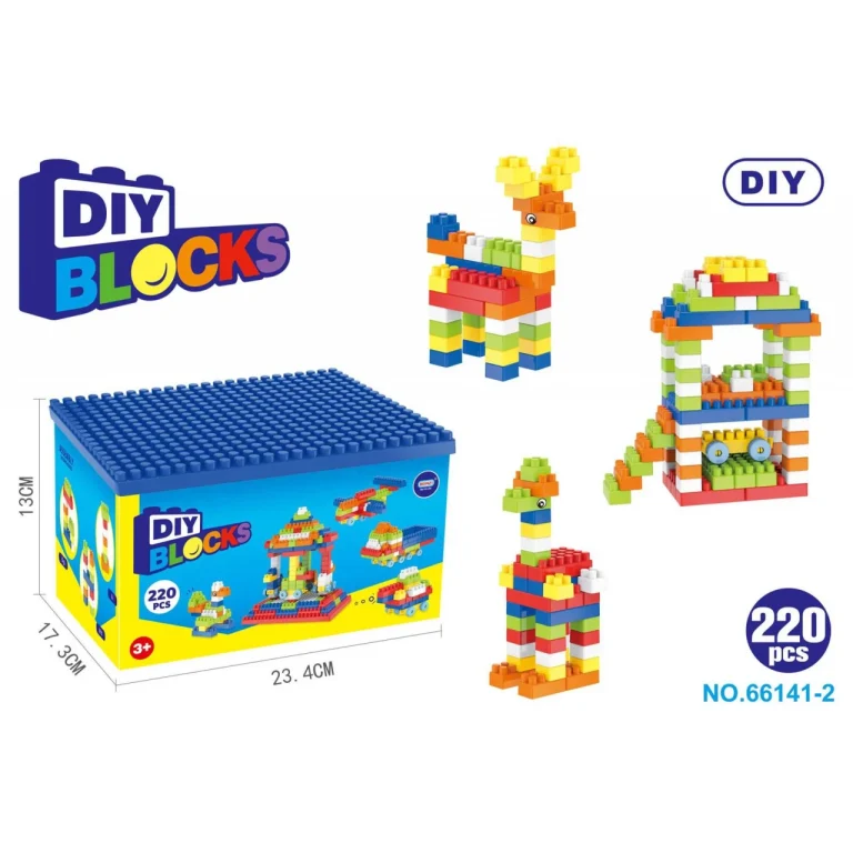 THE BUILDING BLOCKS OF THE BOYS WITH INTELLIGENCE (220PCS)