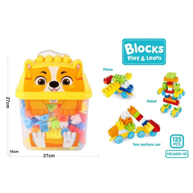 puzzle building blocks (125PCS)