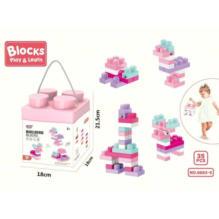 PUZZLE GIRL BUILDING BLOCKS (35PCS)