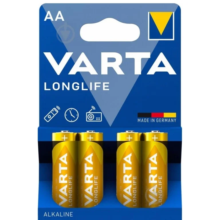 BATERIE ALKALICZNE VARTA LR6/4SZT. LONGLIFE 1