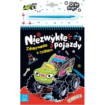 ZDRAPYWANKA NOTES Z RYSIKIEM NIEZWYKŁE POJAZDY